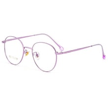 Load image into Gallery viewer, KatKani Men And Women Retro Round Ultra-Light Pure Titanium Eyeglasses Frame Decoration Prescription Optical Glasses Frame K2070