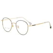 Load image into Gallery viewer, KatKani Men And Women Retro Round Ultra-Light Pure Titanium Eyeglasses Frame Decoration Prescription Optical Glasses Frame K2070
