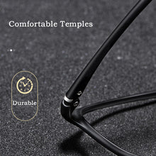 Load image into Gallery viewer, KatKani Men&#39;s And Women&#39;s Ultra-light And Comfortable Plastic Steel TR Eyelasses Frame Full-Frame Myopia Optical Glasses K1937
