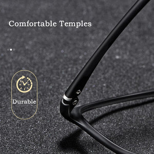 KatKani Men's And Women's Ultra-light And Comfortable Plastic Steel TR Eyelasses Frame Full-Frame Myopia Optical Glasses K1937