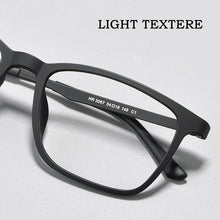 Load image into Gallery viewer, KatKani Men&#39;s Pure Titanium Spectacle Frame Super Light Comfortable Large Eyeglasses Frame Optical Prescription Glasses HR3067
