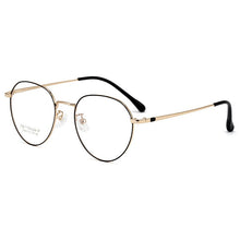 Load image into Gallery viewer, KatKani Retro Round Pure Titanium Eyeglasses Frame Ultra Light Men&#39;s and Women&#39;s Optical Prescription Spectacle Frame K32283