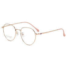 Load image into Gallery viewer, KatKani Retro Round Pure Titanium Eyeglasses Frame Ultra Light Men&#39;s and Women&#39;s Optical Prescription Spectacle Frame K32283
