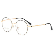 Carica l&#39;immagine nel visualizzatore di Gallery, KatKani Retro Ultra-Light Pure Titanium Optical Prescription Myopia Eyeglasses Frame For Men And Women Round Glasses frame 32249