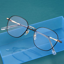 Load image into Gallery viewer, KatKani Ultralight Round Titanium Alloy Eyeglasses Frame Retro Decorative Small Face Optical Prescription Glasses Frame 02-53308