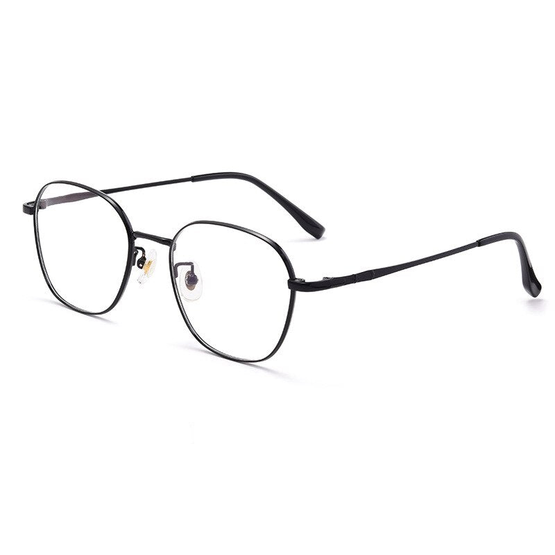 KatKani Ultralight Round Titanium Alloy Eyeglasses Frame Retro Decorative Small Face Optical Prescription Glasses Frame 02-53308