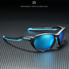Load image into Gallery viewer, Kdeam  TOURING Men&#39;s Polarized Sunglasses Uniquely Shaped Unisex Goggles UV400 Polarized Mirror Lens