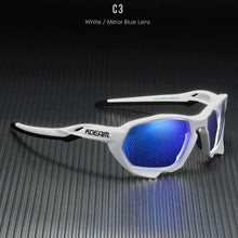 Load image into Gallery viewer, Kdeam  TOURING Men&#39;s Polarized Sunglasses Uniquely Shaped Unisex Goggles UV400 Polarized Mirror Lens