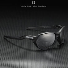 Load image into Gallery viewer, Kdeam  TOURING Men&#39;s Polarized Sunglasses Uniquely Shaped Unisex Goggles UV400 Polarized Mirror Lens