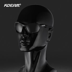 Kdeam  TOURING Men&#39;s Polarized Sunglasses Uniquely Shaped Unisex Goggles UV400 Polarized Mirror Lens