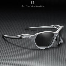Load image into Gallery viewer, Kdeam  TOURING Men&#39;s Polarized Sunglasses Uniquely Shaped Unisex Goggles UV400 Polarized Mirror Lens