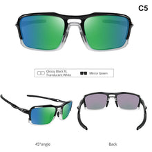Load image into Gallery viewer, Kdeam TR90 Outdoor Polarized Sunglasses Men and Women brand Greenand Red Mirror sports Goggles Driving eyewear UV400 shades