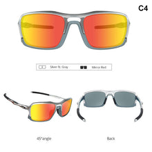 Load image into Gallery viewer, Kdeam TR90 Outdoor Polarized Sunglasses Men and Women brand Greenand Red Mirror sports Goggles Driving eyewear UV400 shades