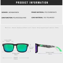 Load image into Gallery viewer, Ken Block Sunglasses Men Unisex Vintage Retro Mirror Anti-Reflective Coating Square Happy 43 Lens Sun Glasses UV400 gafas de sol