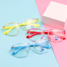 Load image into Gallery viewer, Kids Anti Blue Light Glasses Boys Girls Round Computer Glasses Eyewear Frame Optical Anti-Reflective Eyeglasses Blocking Glasses