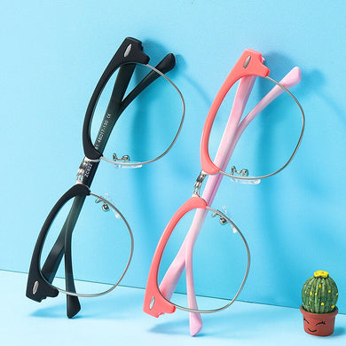 Kids Anti Blue Light Glasses Computers TR90 Flexible Frames Brand Designer Boys Girls Anti-reflective Glasses UV400 Eyewear 822