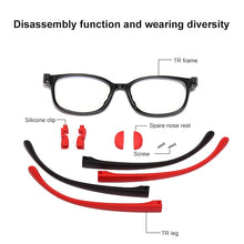 Load image into Gallery viewer, Kids Blue Light Blocking Computer Goggles Teenage Gaming Screen Anti Blue Ray Anti-radiation Eyewear Unisex Glasses Boys Girls