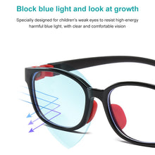Load image into Gallery viewer, Kids Blue Light Blocking Computer Goggles Teenage Gaming Screen Anti Blue Ray Anti-radiation Eyewear Unisex Glasses Boys Girls