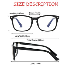 Load image into Gallery viewer, Kids Blue Light Blocking Glasses Anti Eyestrain UV Protection Computer Gaming TV Phone Glasses for Boys Girls
