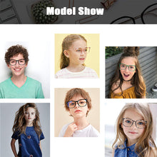 Load image into Gallery viewer, Kids Blue Light Blocking Glasses Anti Eyestrain UV Protection Computer Gaming TV Phone Glasses for Boys Girls