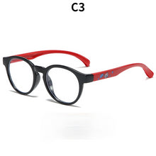 Load image into Gallery viewer, Kids Blue Light Blocking Glasses Computer Glasses Silicone Frame Clear Lens Girl Boy Video Gaming Children Safety Glass
