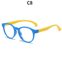 Load image into Gallery viewer, Kids Blue Light Blocking Glasses Computer Glasses Silicone Frame Clear Lens Girl Boy Video Gaming Children Safety Glass