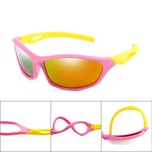 Load image into Gallery viewer, Kids Boy Sports Sun Glasses TR90 Cool Sunglasses Outdoor Goggle UV Protection Eyewear Balance car slide Shades Children Glasses