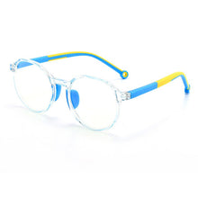 Carica l&#39;immagine nel visualizzatore di Gallery, Kids Children Glasses Eyewear Blocking Blue Light Computers For Boy Girls Brand Designer Optical Frame Reflective UV400