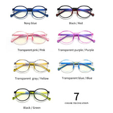 Carica l&#39;immagine nel visualizzatore di Gallery, Kids Children Glasses Eyewear Blocking Blue Light Computers For Boy Girls Brand Designer Optical Frame Reflective UV400