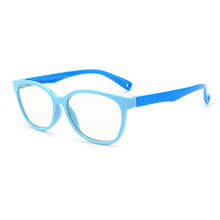 Carica l&#39;immagine nel visualizzatore di Gallery, Occhiali per bambini per bambini Occhiali quadrati anti luce blu per ragazze ragazzo Occhiali per computer Telaio riflettente con blocco UV400 Occhiali 8142 
