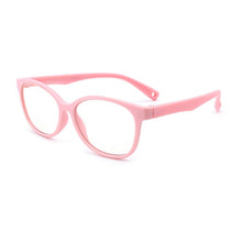 Carica l&#39;immagine nel visualizzatore di Gallery, Occhiali per bambini per bambini Occhiali quadrati anti luce blu per ragazze ragazzo Occhiali per computer Telaio riflettente con blocco UV400 Occhiali 8142 