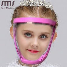 Load image into Gallery viewer, Kids Colorful Eye Shield Visor Wrap Shield Large Mirror Sun Glasses Full Face Shield Guard Protector Face Mask Anti-spray Mask