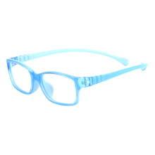 Load image into Gallery viewer, Kids Colourful Rectangular Rubber Glasses Girl Boy  Lightweight Spectacles  For Prescription Myopia Lenses