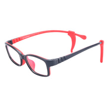 Load image into Gallery viewer, Kids Colourful Rectangular Rubber Glasses Girl Boy  Lightweight Spectacles  For Prescription Myopia Lenses