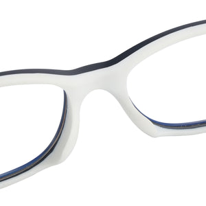 Kids Colourful Rectangular Rubber Glasses Girl Boy  Lightweight Spectacles  For Prescription Myopia Lenses