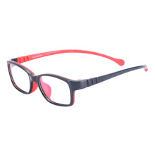 Load image into Gallery viewer, Kids Colourful Rectangular Rubber Glasses Girl Boy  Lightweight Spectacles  For Prescription Myopia Lenses