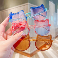 Carica l'immagine nel visualizzatore di Gallery, Occhiali da sole polarizzati senza montatura vintage per bambini simpatici cartoni animati per animali Occhiali da sole per bambini per protezione solare per esterni Occhiali da sole UV400 