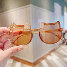 Carica l'immagine nel visualizzatore di Gallery, Occhiali da sole polarizzati senza montatura vintage per bambini simpatici cartoni animati per animali Occhiali da sole per bambini per protezione solare per esterni Occhiali da sole UV400 