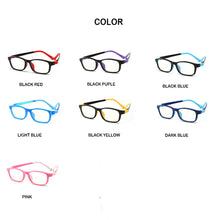 Carica l&#39;immagine nel visualizzatore di Gallery, Kids Glasses Anti Computer Blue Laser Fatigue Boys Girls Clear Glasses TR90 Optical Frame Children Eyewear  2008
