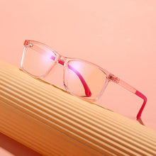 Carica l&#39;immagine nel visualizzatore di Gallery, Occhiali per bambini Anti luce blu Ragazzi Ragazze Occhiali quadrati che bloccano la luce blu Occhiali da vista ultraleggeri TR90 Occhiali UV400 8500 