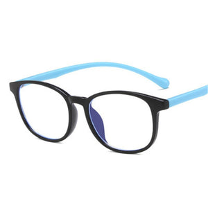 Kids Glasses for Sight 5-12 Years with Strap Anti Blue Light Myopia Prescription Eyewear Computer Children Eyeglasses