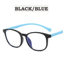 Load image into Gallery viewer, Kids Glasses for Sight 5-12 Years with Strap Anti Blue Light Myopia Prescription Eyewear Computer Children Eyeglasses