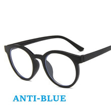 Load image into Gallery viewer, Kids Optical Glasses Children Safe Eyeglasses Plain Mirror Silicone Anti-blue Light Goggles Eyewear Frame Round Glass Frame