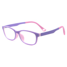 Carica l&#39;immagine nel visualizzatore di Gallery, Kids Oval Ultem Spectacles Girl Boy Soft Eyeglass Frames Lightweight and Flexible Prescription Glasses