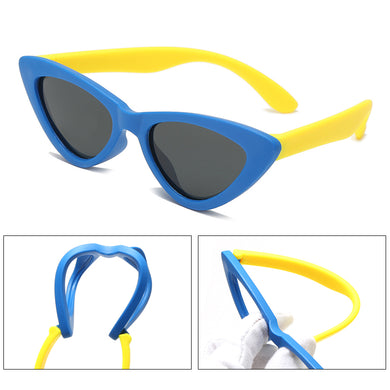 Kids Polarized Sunglasses Boys Girls Cat Eye Sun Glasses Gift For Children UV400 Eyewear Child Shades