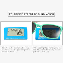Load image into Gallery viewer, Kids Polarized Sunglasses Boys Girls Square Sun Glasses Gift For Children UV400 Shades