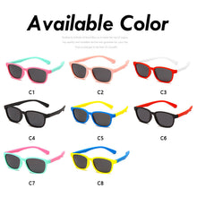 Load image into Gallery viewer, Kids Polarized Sunglasses Boys Girls Square Sun Glasses Gift For Children UV400 Shades