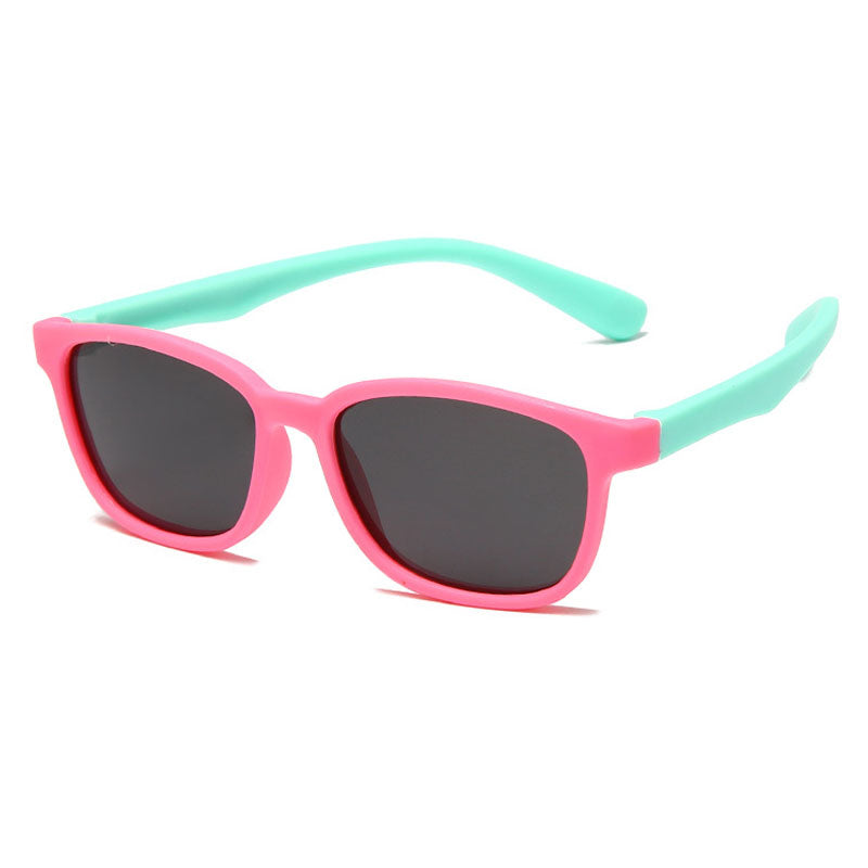Kids Polarized Sunglasses Boys Girls Square Sun Glasses Gift For Children UV400 Shades