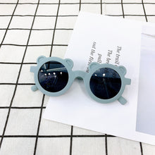 Load image into Gallery viewer, Kids Round Cute Cartoon Sunglasses Boys Girls Bear Shape Lovely Sun Glasses Children Baby Shades Sun UV Protection Glasses UV400
