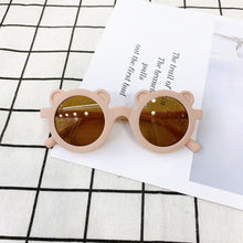 Load image into Gallery viewer, Kids Round Cute Cartoon Sunglasses Boys Girls Bear Shape Lovely Sun Glasses Children Baby Shades Sun UV Protection Glasses UV400